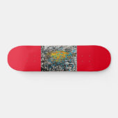 Skater Art an Bord Skateboard (Horizontal)