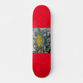 Skater Art an Bord Skateboard (Vorne)