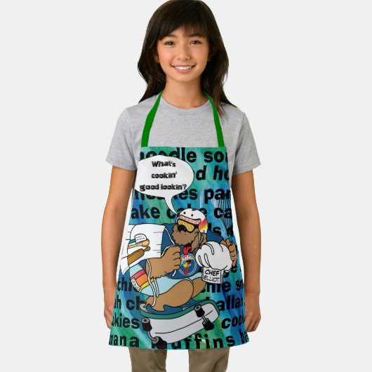 Skater Baker Bear Schürze (Insitu)