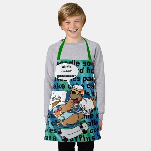 Skater Baker Bear Schürze (Getragen)