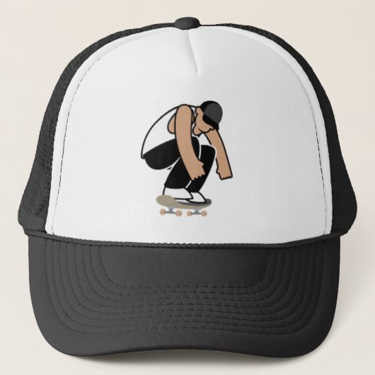 Skater Boy Hat Truckerkappe (Vorderseite)