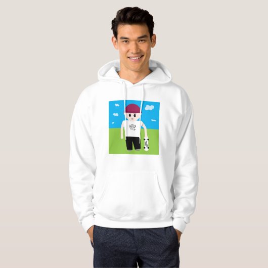 Skater Boy Hoodie (Vorne ganz)