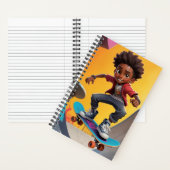 Skater Boy Notizblock (Innen)