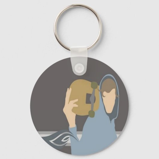 Skater Boy Schlüsselanhänger (Vorderseite)