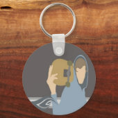 Skater Boy Schlüsselanhänger (Vorderseite)