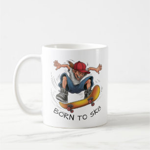 Skater Boy Skateboarding Kaffeetasse
