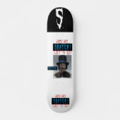Skater! Company Shape Man Blue Skateboard (Vorne)