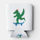 Skater Crocodile Dosenkühler (Rückseite)