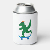 Skater Crocodile Dosenkühler (Kanne Rückseite)