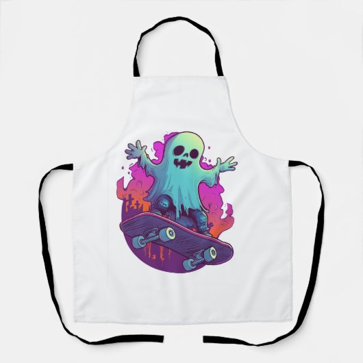 Skater-Ghoul Schürze (Vorderseite)