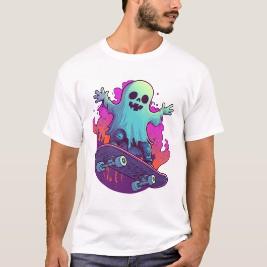 Skater-Ghoul T-Shirt (Vorderseite)