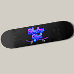 Skater Girl Blue Mauve Graffiti Skateboard<br><div class="desc">Jedes Skateboarder Girl wird diese Liebe - sehen Sie in meinem Shop für viele weitere Skateboard Geschenkideen.</div>