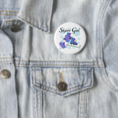 Skater Girl Button (Beispiel)