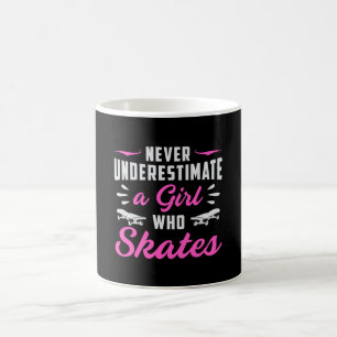 Skater Girl Girls Sk8 Skaten Skateboard Geschenk I Kaffeetasse