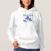 Skater Girl Hoodie (Vorderseite)