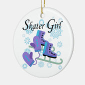 Skater Girl Keramikornament (Links)