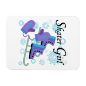 Skater Girl Magnet (Horizontal)