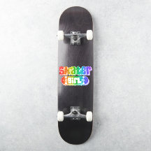 Skater Girl | Niedlich Rainbow Sparkle Glitzer Twe