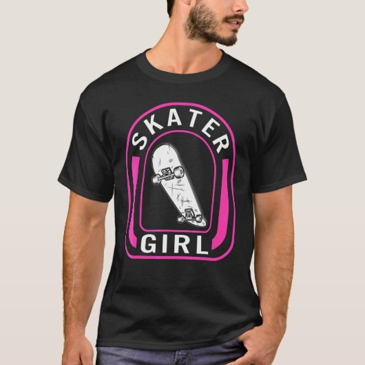Skater Girl Rollerblading Women's Skate Roller Rol T-Shirt (Vorderseite)