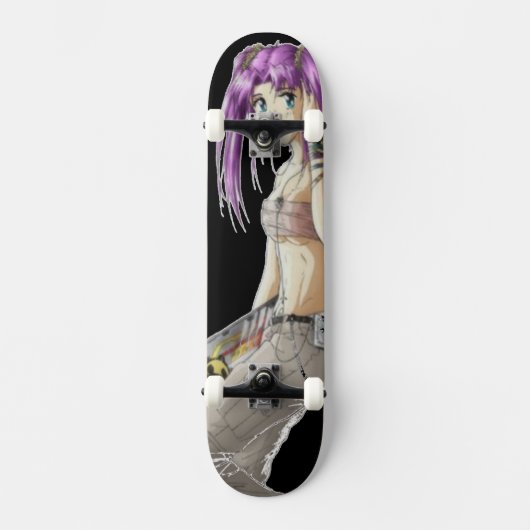 Skater Girl Skateboard (Vorderseite)