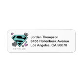 Skater Girl Supergirl Herz S Schild (Vorne)
