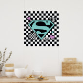 Skater Girl Supergirl Herz S Schild (Küche)