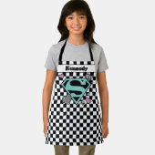 Skater Girl Supergirl Herz S Schild Schürze (Insitu)