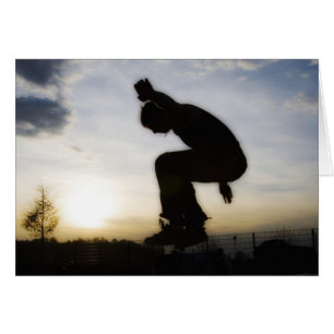 Skater Grusskarte