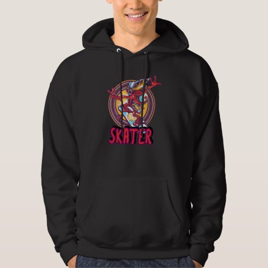 Skater Hoodie (Vorderseite)