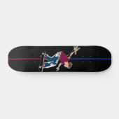 Skater im Dunkeln - Skateboard (Horizontal)