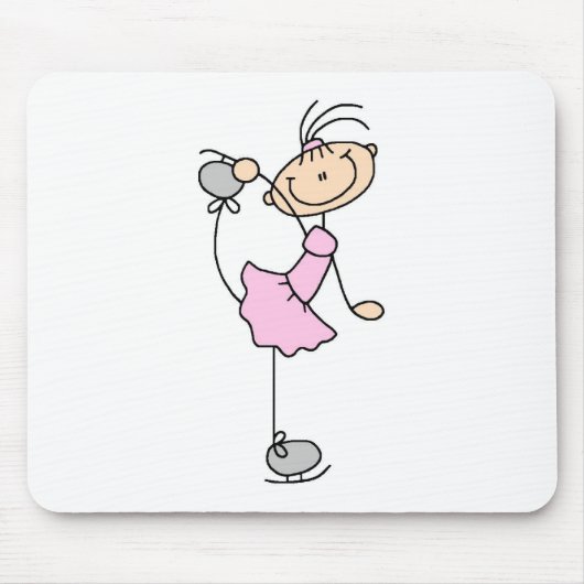 Skater in Rosa Mauspad (Vorne)