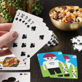 Skater Junge Spielkarten