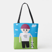 Skater-Junge Tasche (Rückseite)