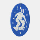 Skater-Jungen-fantastisches Keramik Ornament (Rechts)