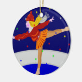 Skater Keramik Ornament (Links)