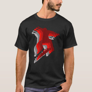 Skater Kick Trick Ollie Drehe 3 T-Shirt
