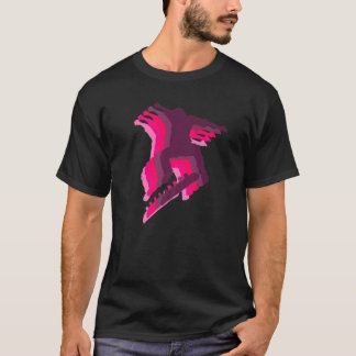 Skater Kick Trick Ollie Drehte wieder T-Shirt
