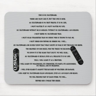 Skater-Kredo Mousepad