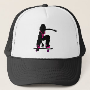 Skater-Mädchen-Hut Truckerkappe
