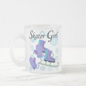 Skater-Mädchen Mattglastasse (Links)