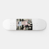 Skater-Mädchen Skateboard (Horizontal)