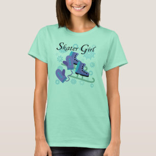 Skater-Mädchen T-Shirt