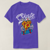 Skater Pizza Long T-Shirt (Design vorne)