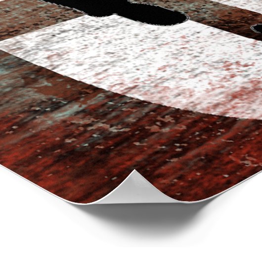 Skater-Poster Poster (Ecke)