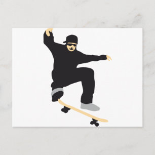 Skater Postkarte