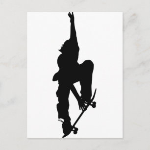 Skater Postkarte