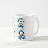 Skater Pup Crew Kaffeetasse (VorderseiteRechts)