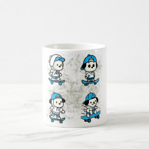 Skater Pup Crew Kaffeetasse