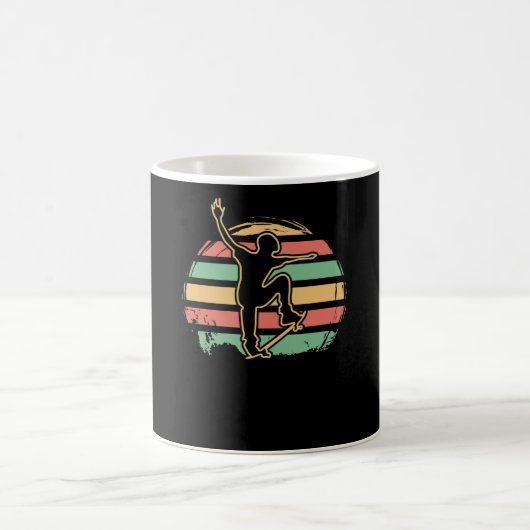 Skater Retro Kaffeetasse (Mittel)