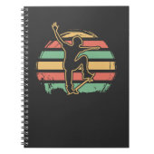 Skater Retro Notizblock (Vorderseite)